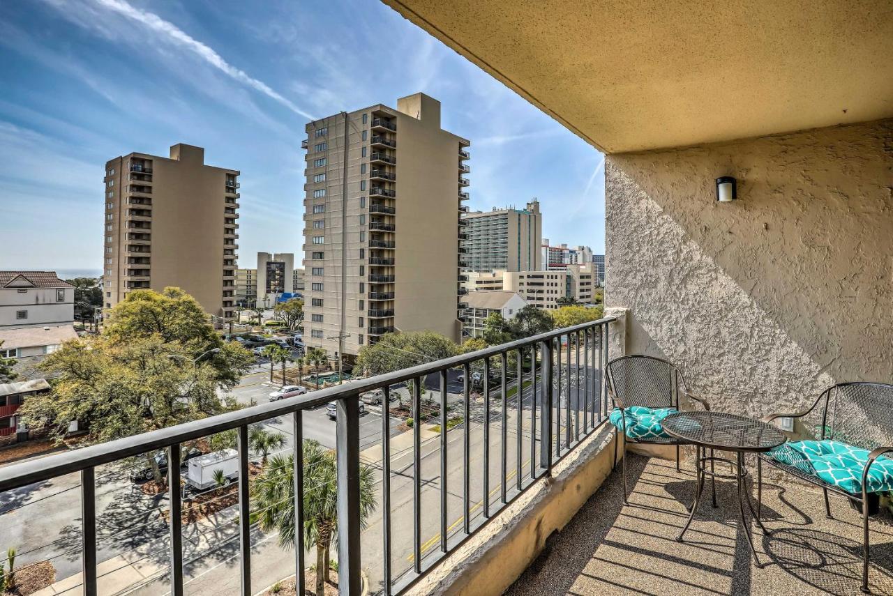 Myrtle Beach Condo, 1 Block To Ocean Shore! ภายนอก รูปภาพ