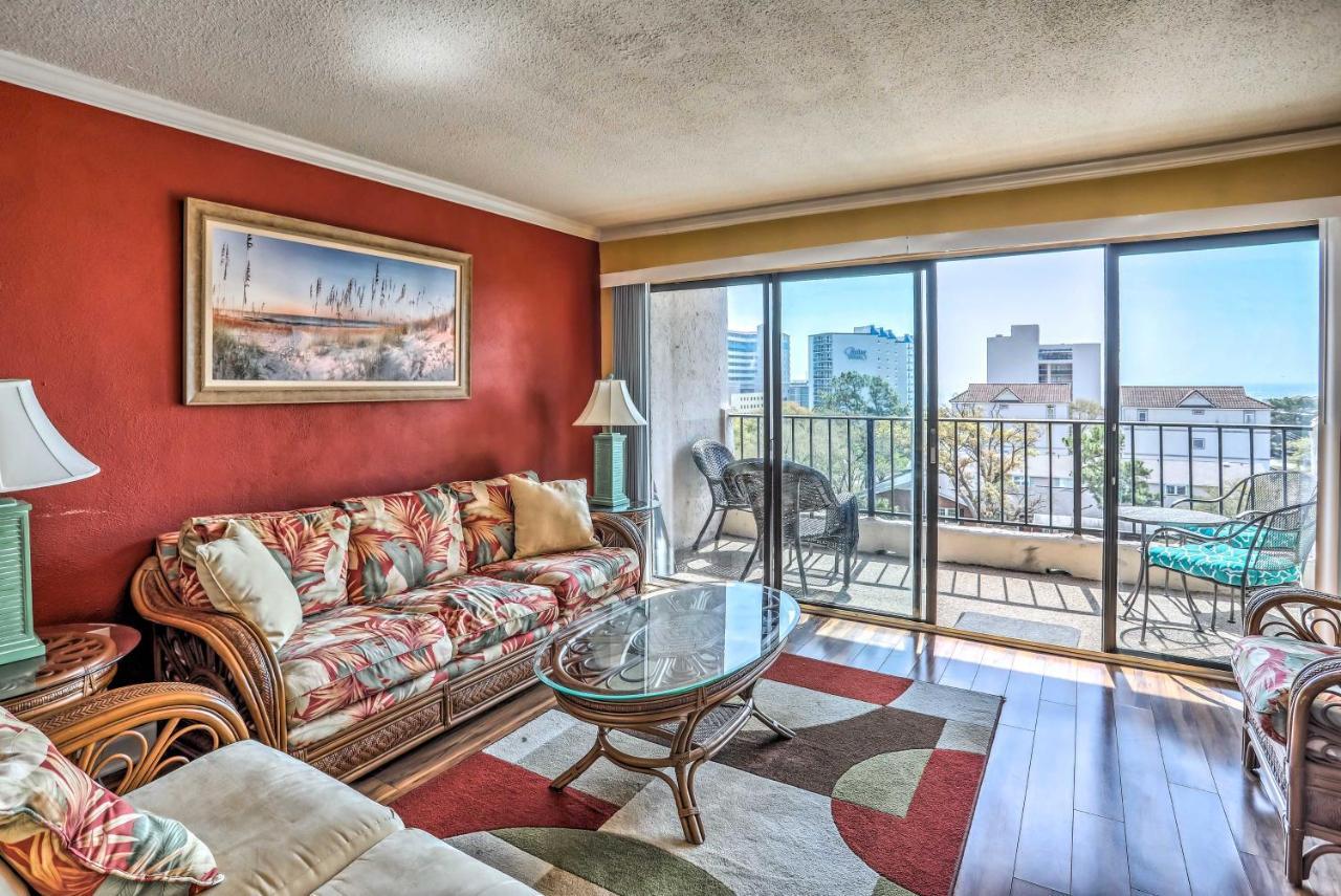 Myrtle Beach Condo, 1 Block To Ocean Shore! ภายนอก รูปภาพ