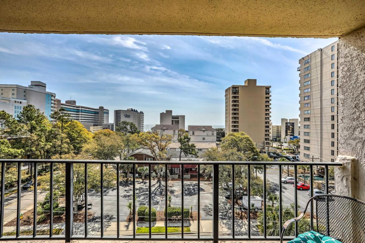 Myrtle Beach Condo, 1 Block To Ocean Shore! ภายนอก รูปภาพ