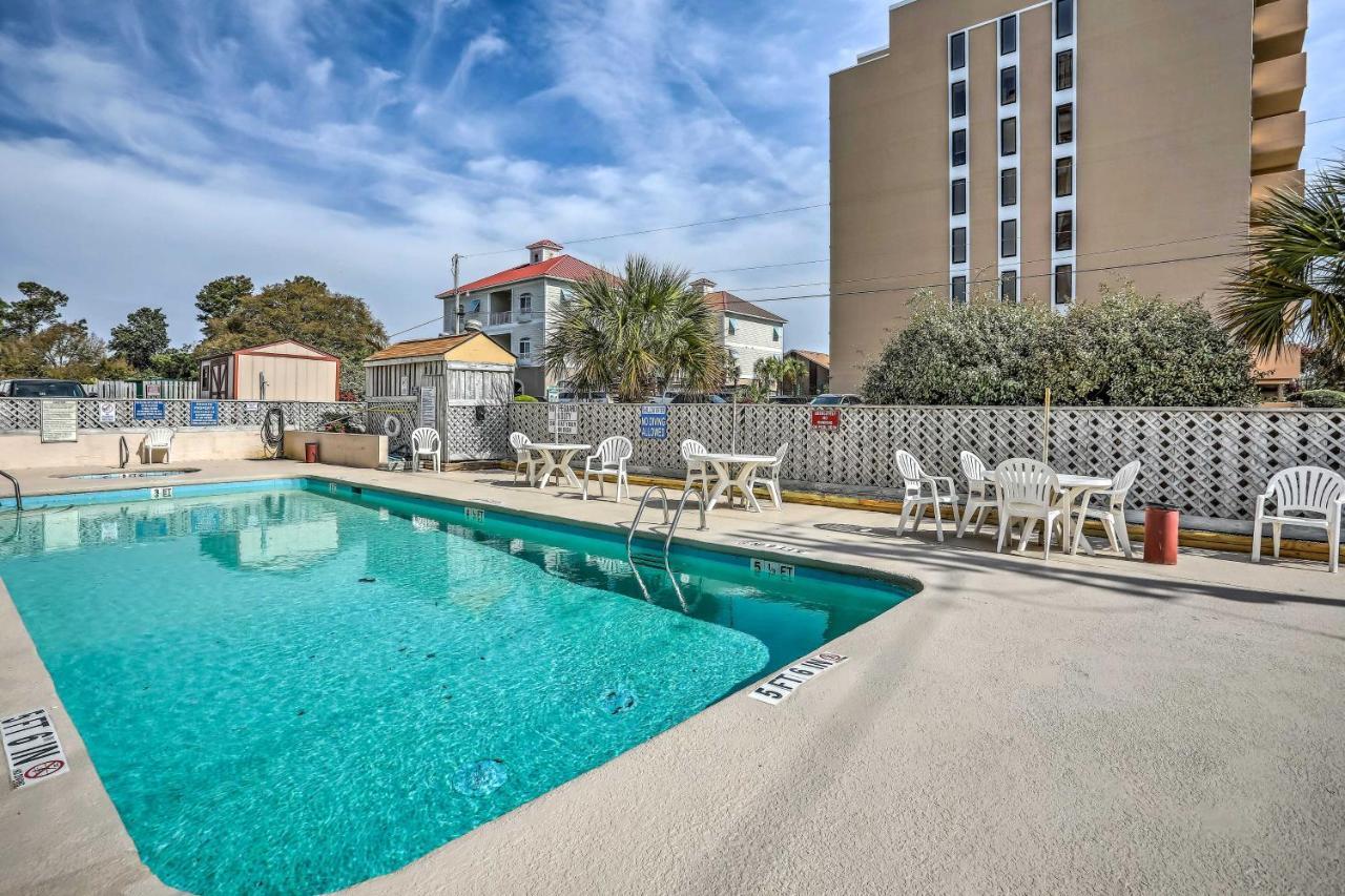 Myrtle Beach Condo, 1 Block To Ocean Shore! ภายนอก รูปภาพ