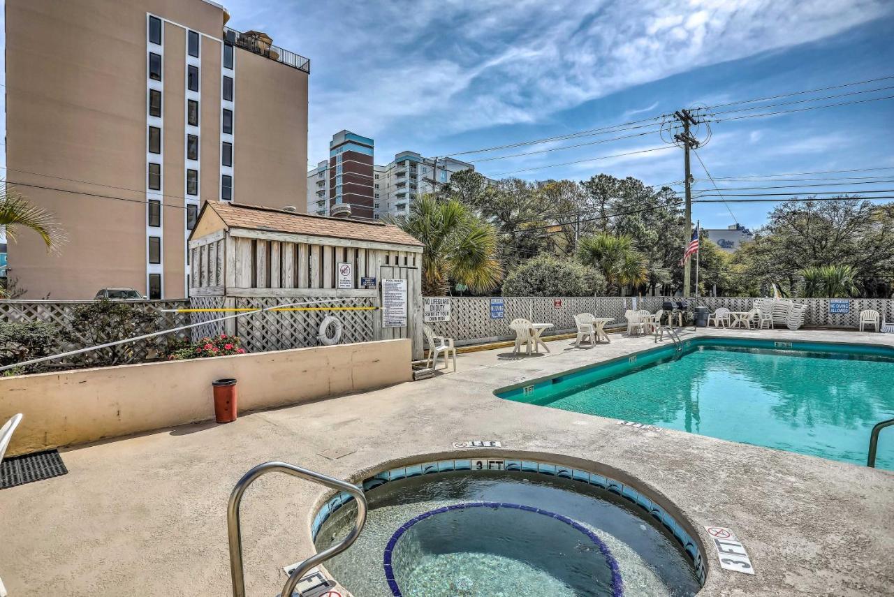 Myrtle Beach Condo, 1 Block To Ocean Shore! ภายนอก รูปภาพ
