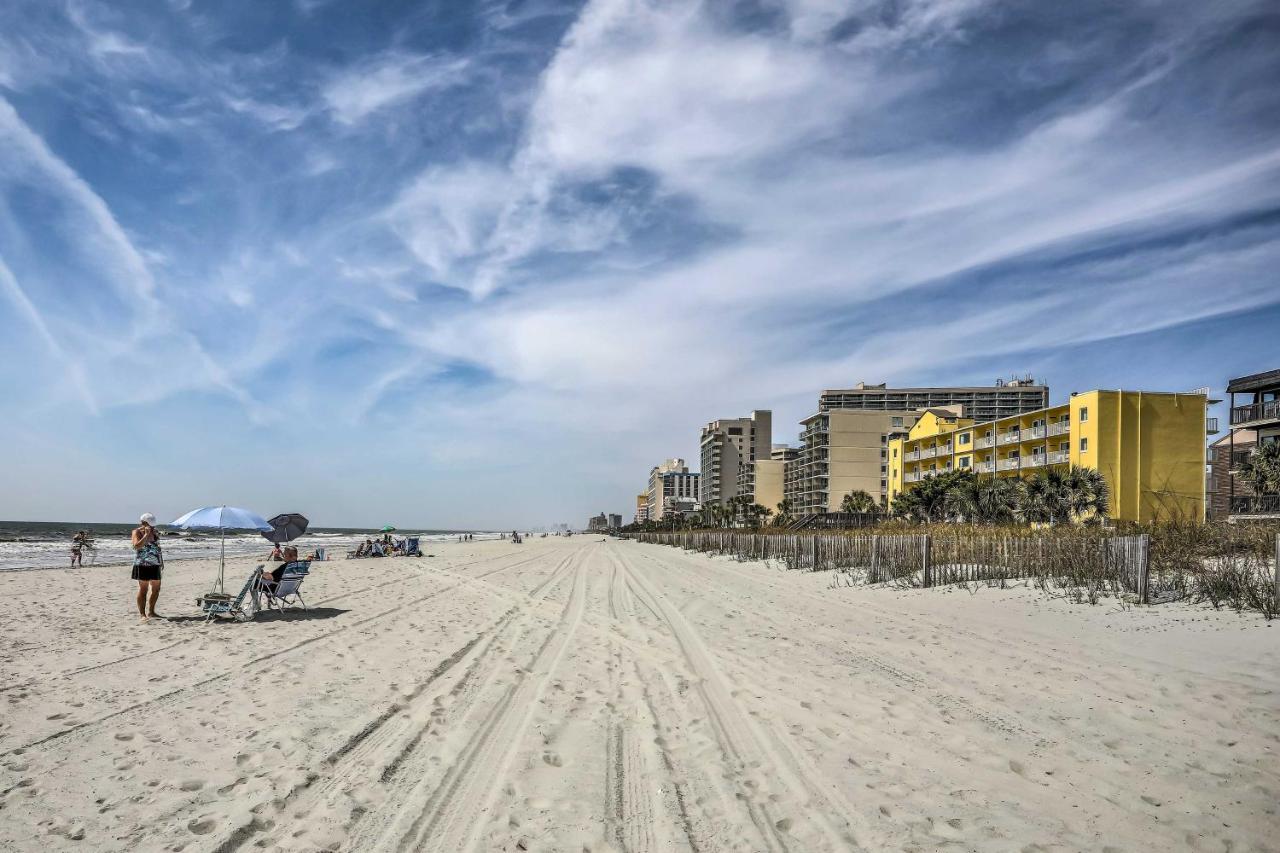 Myrtle Beach Condo, 1 Block To Ocean Shore! ภายนอก รูปภาพ